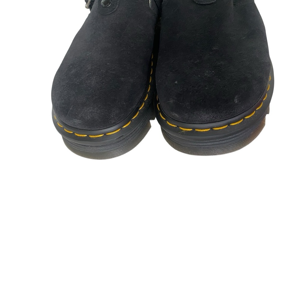 DR. Marten's Zebzag Suede Slingback Platform Mule I Size: 10 - Picture 6 of 9